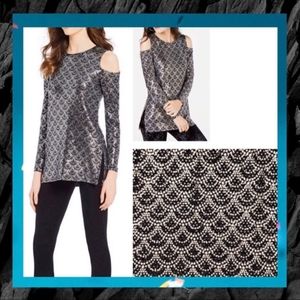 Michael Kors cold shoulder top